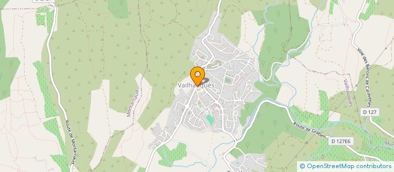 localisation de l'entreprise L' AGE D' OR VAILHAUQUOIS  VAILHAUQUES