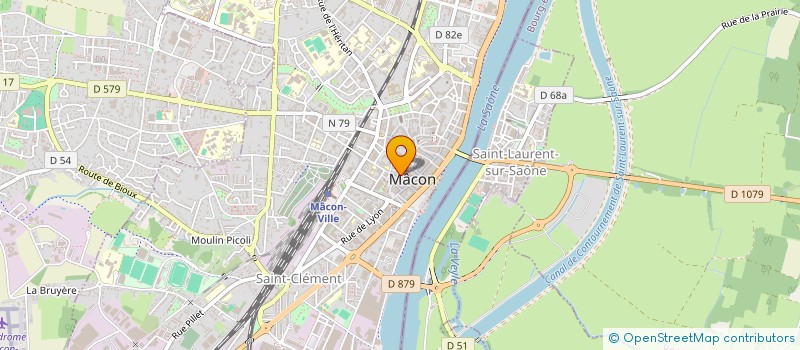 localisation de l'entreprise L AGE DANS TOUS SES ETATS à MACON
