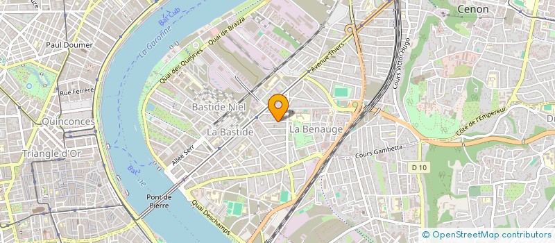 localisation de l'entreprise L'AGE DE RAISONS SERVICES à BORDEAUX