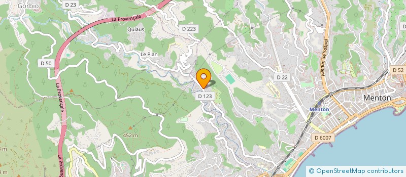 localisation de l'entreprise L'AGE TENDRE HALTE GARDERIE PARENTALE à MENTON