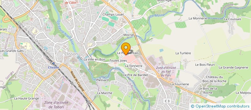 localisation de l'entreprise L'AGENCE 1810  GETIGNE