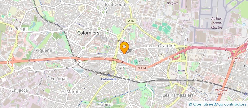 localisation de l'entreprise L'AGENCE 23IMMO à COLOMIERS