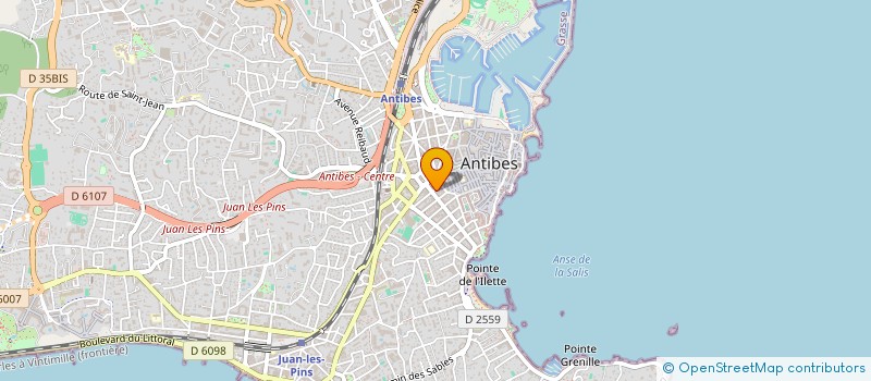 localisation de l'entreprise L AGENCE à ANTIBES