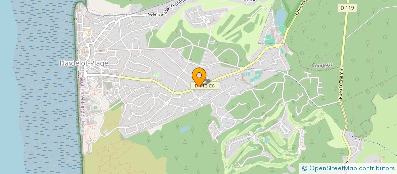 localisation de l'entreprise L'AGENCE à NEUFCHATEL-HARDELOT