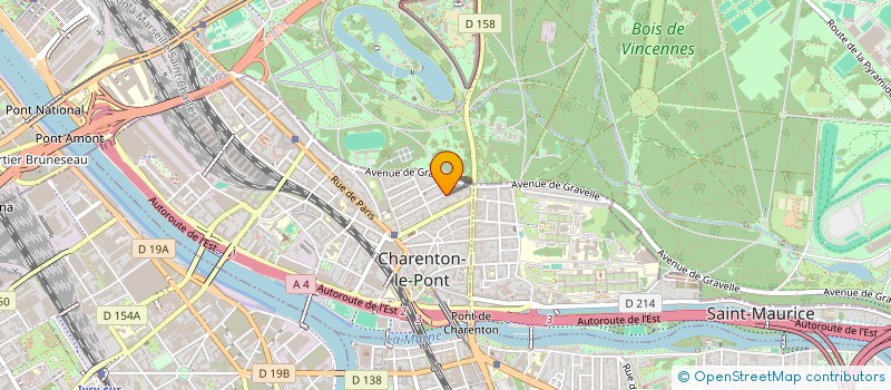 localisation de l'entreprise L'AGENCE à CHARENTON-LE-PONT