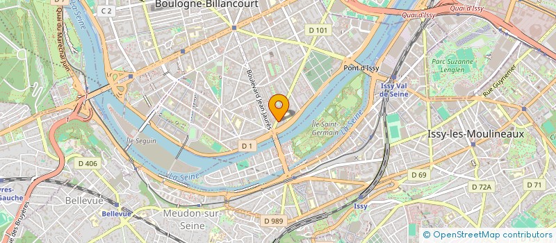 localisation de l'entreprise L'AGENCE CITRON CAVIAR à BOULOGNE-BILLANCOURT