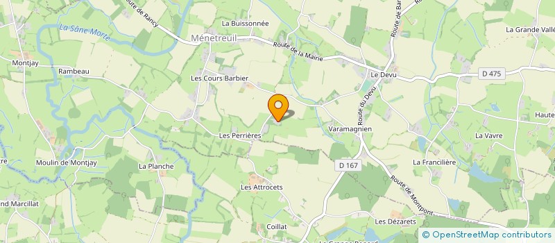 localisation de l'entreprise L'AGENCE COMMERCIALE DES GRANDES TERRES  MENETREUIL