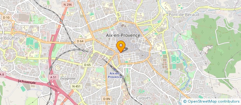 localisation de l'entreprise L'AGENCE D'AIX EN PROVENCE à AIX-EN-PROVENCE