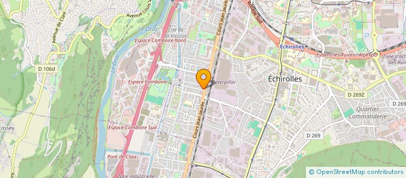 localisation de l'entreprise L'AGENCE D'ECHIROLLES  ECHIROLLES