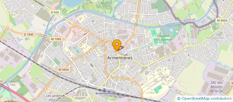 localisation de l'entreprise L'AGENCE DE LA CESSOIE à LAMBERSART