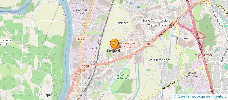 localisation de l'entreprise L'AGENCE DE PRESSE DU SILENCE à LE PONTET