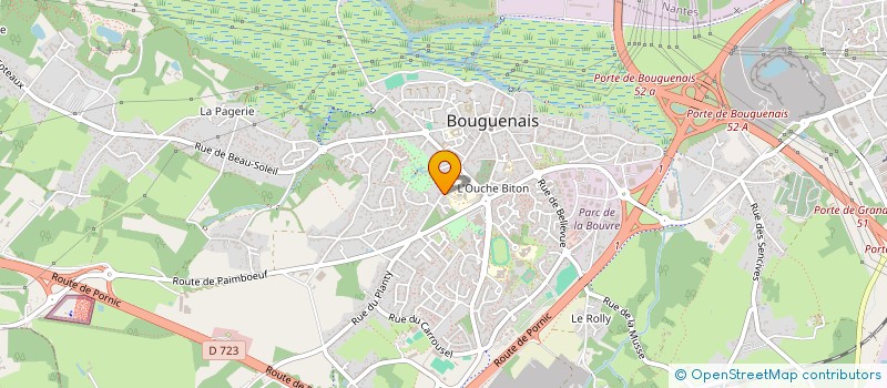 localisation de l'entreprise L'AGENCE DE PRODUCTION à BOUGUENAIS