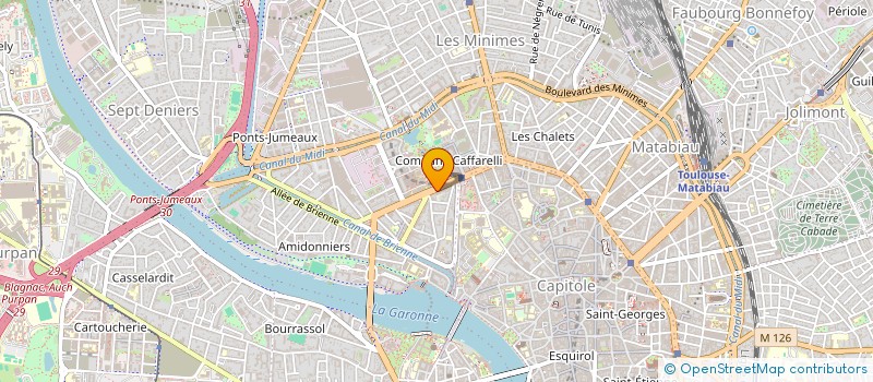 localisation de l'entreprise L'AGENCE DES HALLES DE LA TRANSITION à TOULOUSE