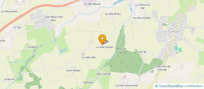localisation de l'entreprise L'AGENCE DU BOIS à GUEGON