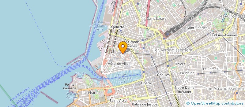 localisation de l'entreprise L AGENCE DU PANIER à MARSEILLE