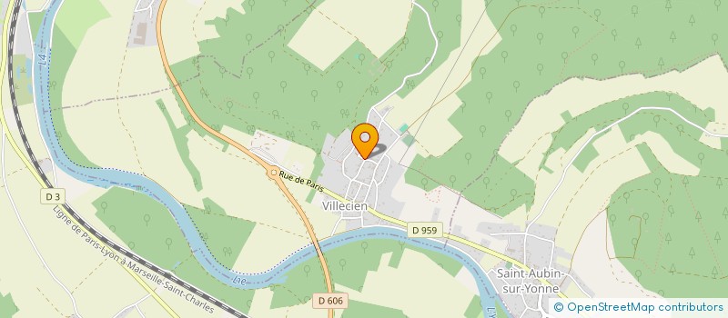 localisation de l'entreprise L'AGENCE DU TRANSPORT à VILLECIEN