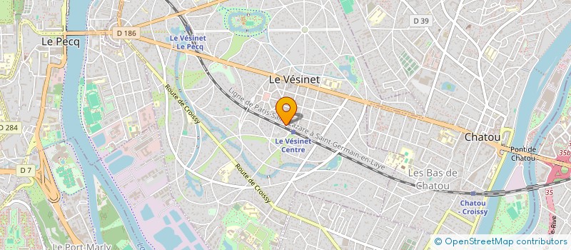 localisation de l'entreprise L'AGENCE DU VESINET à LE VESINET
