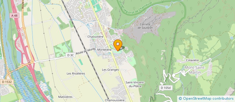 localisation de l'entreprise L'AGENCE EMULSION  VOREPPE