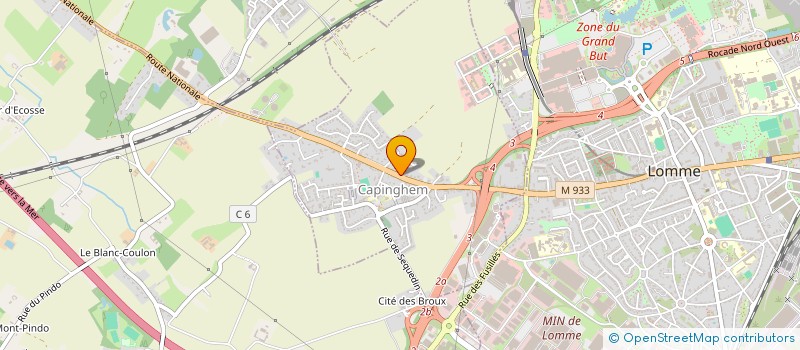 localisation de l'entreprise L'AGENCE EXCLUSIVE à MARCQ-EN-BARŒUL