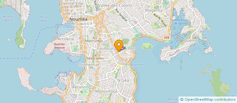 localisation de l'entreprise L'AGENCE IMMO à NOUMEA