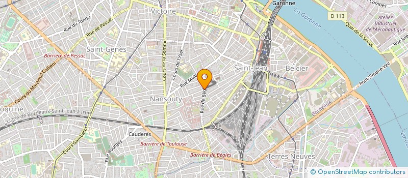 localisation de l'entreprise L AGENCE IMMOBILIER à BORDEAUX