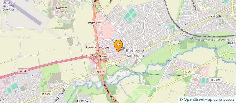 localisation de l'entreprise L'AGENCE IMPACT  BRETTEVILLE-SUR-ODON