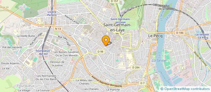 localisation de l'entreprise L'AGENCE INTERNATIONALE MSL ASSOCIES  SAINT-GERMAIN-EN-LAYE