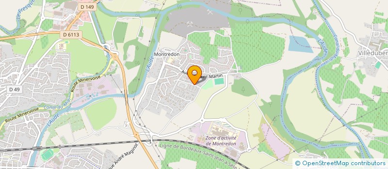 localisation de l'entreprise L'AGENCE LAMISS à CARCASSONNE