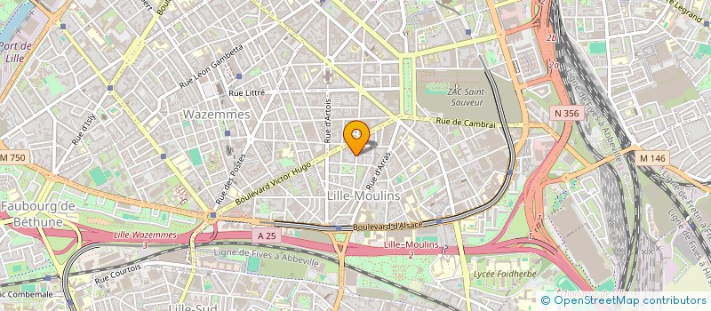 localisation de l'entreprise L'AGENCE LILLE METROPOLE à LILLE