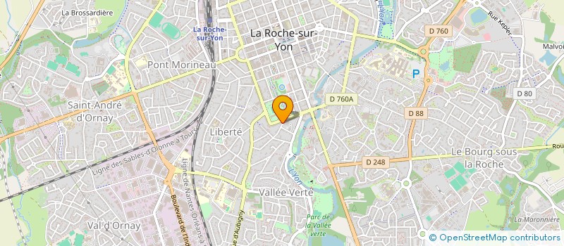 localisation de l'entreprise L'AGENCE LRSY à LA ROCHE-SUR-YON