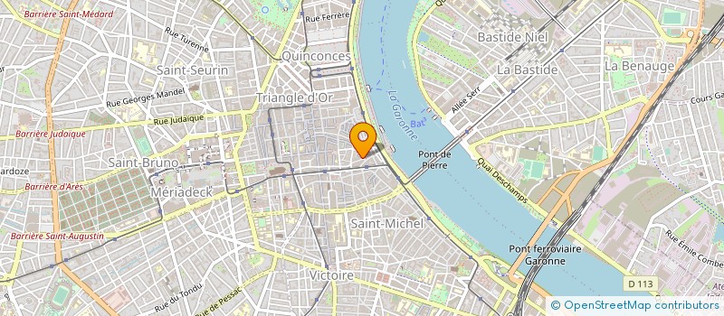 localisation de l'entreprise L'AGENCE LUMIERE à BORDEAUX
