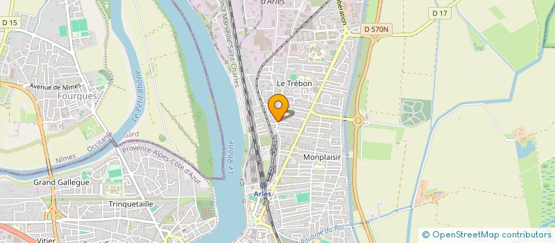 localisation de l'entreprise L'AGENCE MEDIA à ARLES