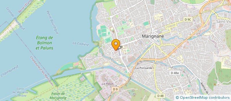 localisation de l'entreprise L'AGENCE MIRACLE à MARIGNANE