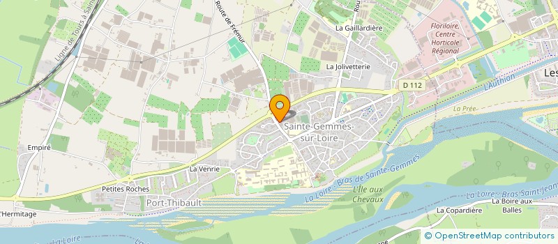 localisation de l'entreprise L'AGENCE MO  SAINTE-GEMMES-SUR-LOIRE