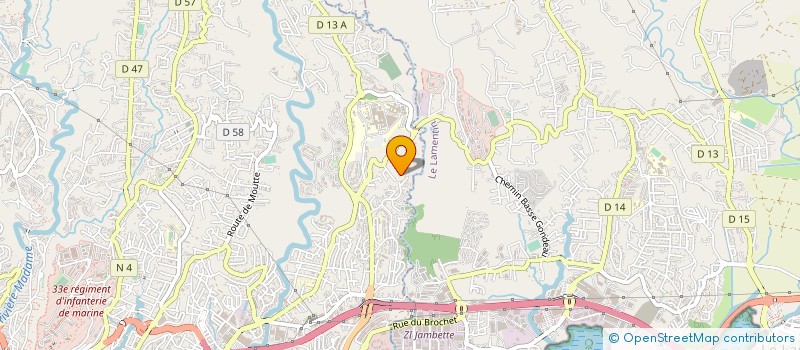 localisation de l'entreprise L'AGENCE.MQ  FORT-DE-FRANCE