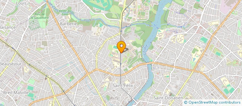 localisation de l'entreprise L'AGENCE N  NANTES