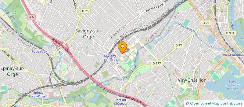 localisation de l'entreprise L'AGENCE ONE TO ONE à SAVIGNY SUR ORGE