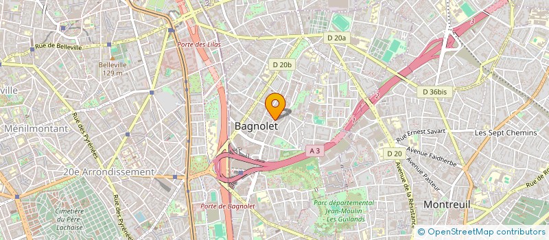 localisation de l'entreprise L AGENCE OUATE ONCE UPON A TIME YOUR EVENT à MONTREUIL