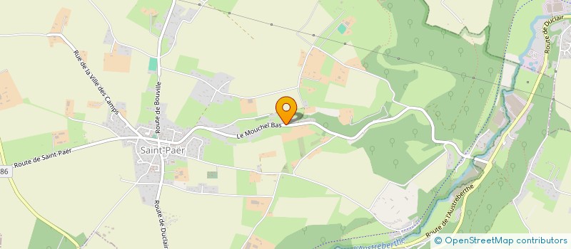 localisation de l'entreprise L'AGENCE PARE-BRISE  SAINT-PAER