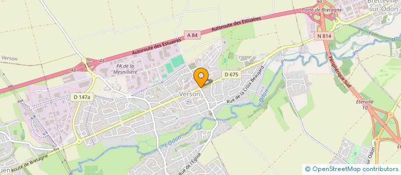 localisation de l'entreprise L'AGENCE PRO  BRETTEVILLE-SUR-ODON