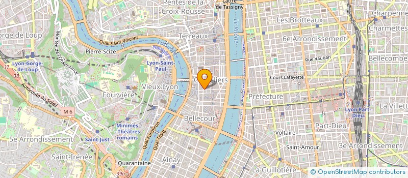 localisation de l'entreprise L'AGENCE SOLIDAIRE AURA  LYON