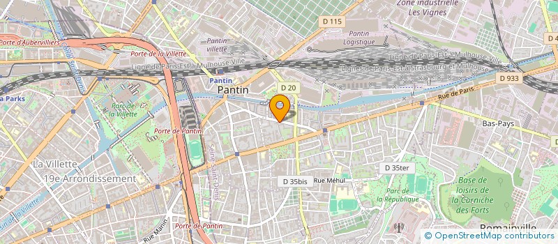 localisation de l'entreprise L'AGENCE TOUS CYCLES à PANTIN