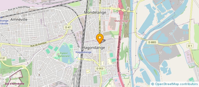 localisation de l'entreprise L.AGENCEMENT à HAGONDANGE