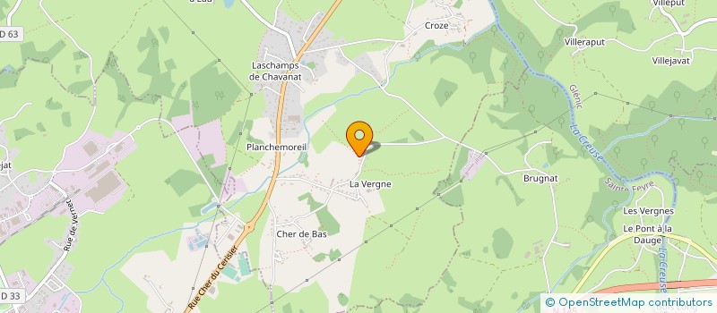 localisation de l'entreprise L'AGENCEMENT DE JERS à SAINT-FIEL