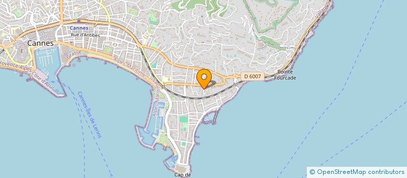 localisation de l'entreprise L'AGENCEW3B  CANNES