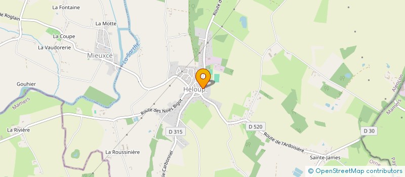 localisation de l'entreprise L'AGENT AU SOL à HELOUP