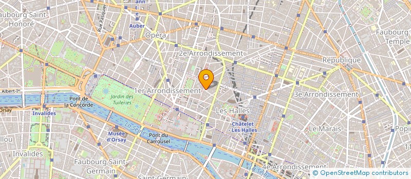 localisation de l'entreprise L'AGENZIA à PARIS