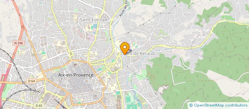 localisation de l'entreprise L'AGNEAU BLEU à AIX-EN-PROVENCE