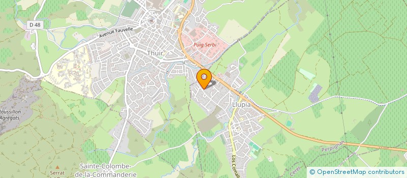 localisation de l'entreprise L'AGNEAU CATALAN EN FETE  LLUPIA