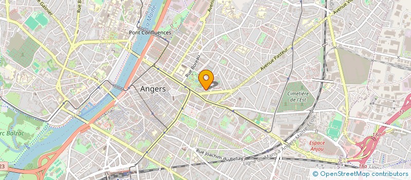 localisation de l'entreprise L AGORA DU VISUEL à ANGERS
